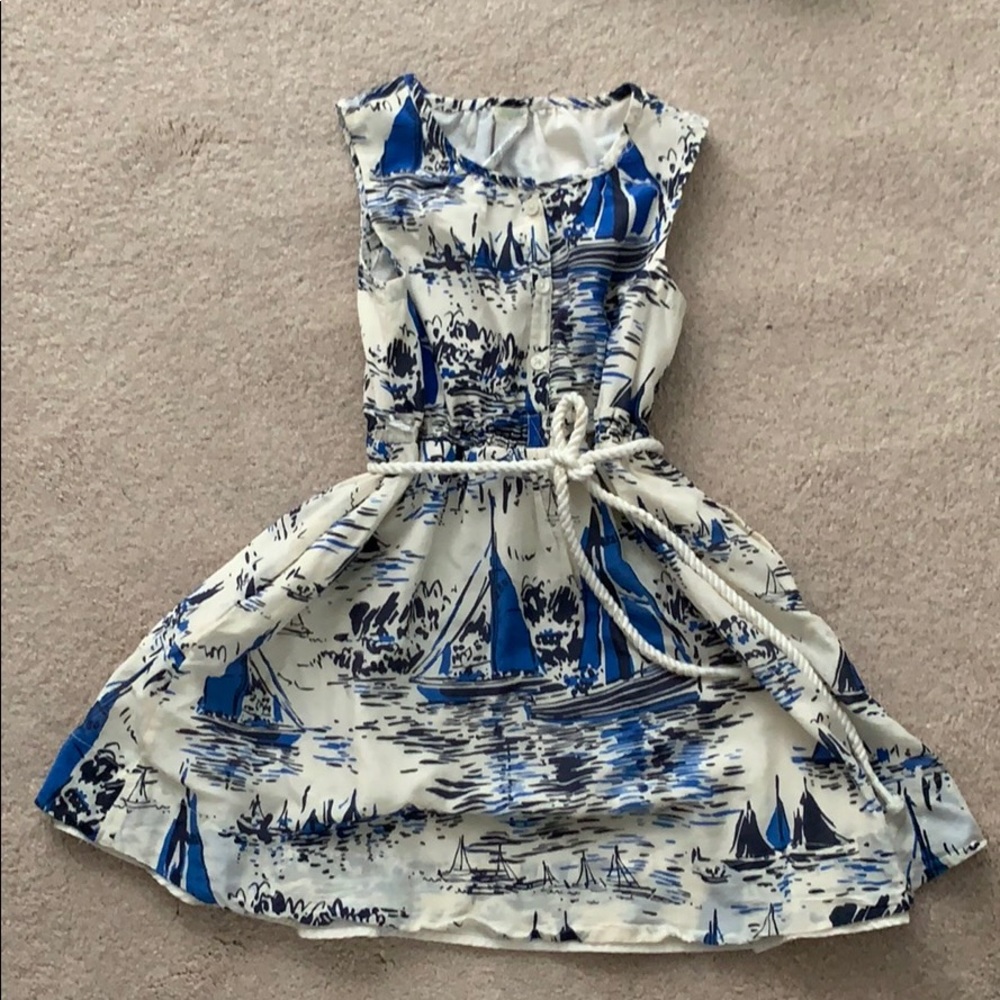 Crewcuts sailboat print dress